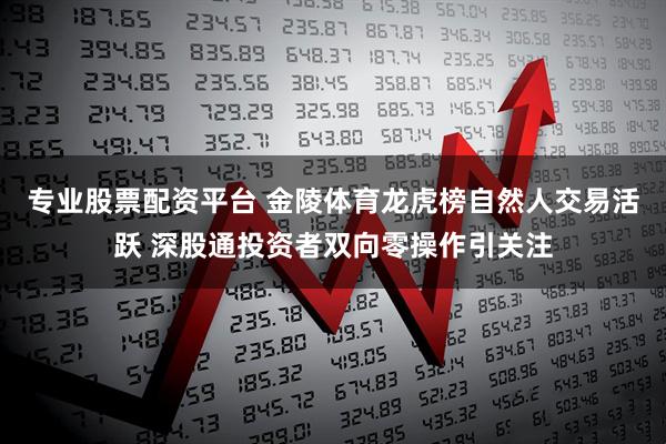 专业股票配资平台 金陵体育龙虎榜自然人交易活跃 深股通投资者双向零操作引关注