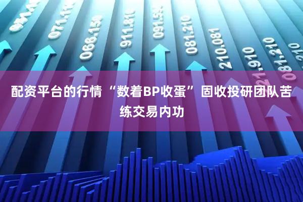 配资平台的行情 “数着BP收蛋” 固收投研团队苦练交易内功